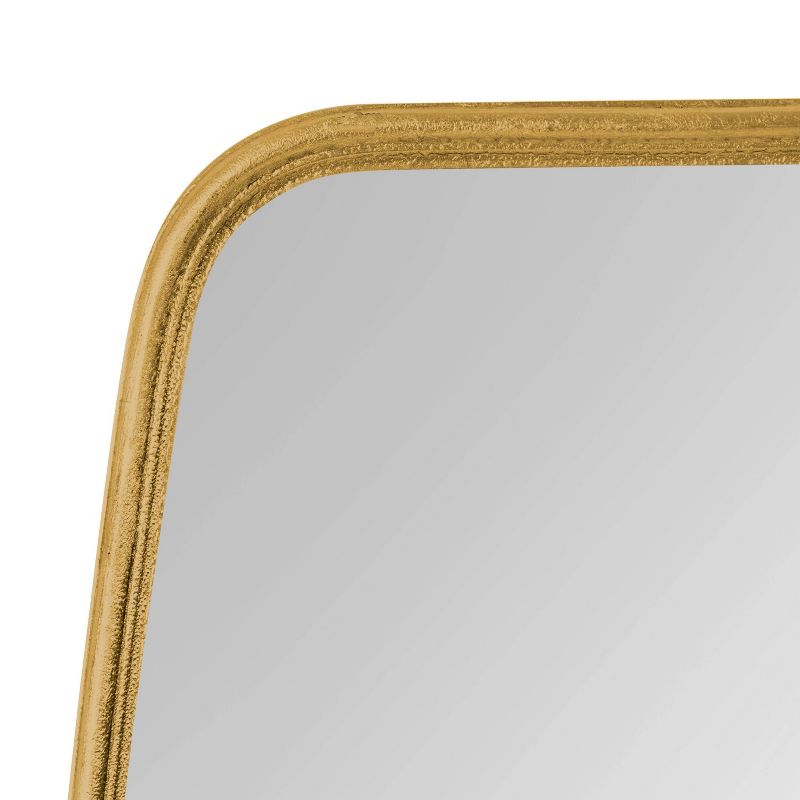 20" x 32" Caskill Irregular Wall Mirror Gold - Kate & Laurel All Things Decor