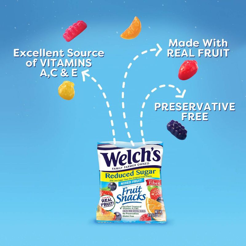 Welch's Reduced Sugar Fruit Snack Combo - 14.4oz/18ct