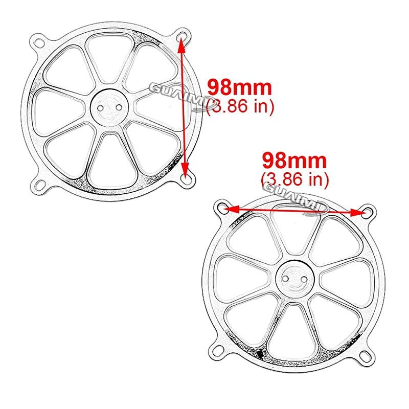 Audio Fairing Mount Speaker Grill Cover for Harley Davidson Touring Street Glide FL Trike 19962013 Pirate