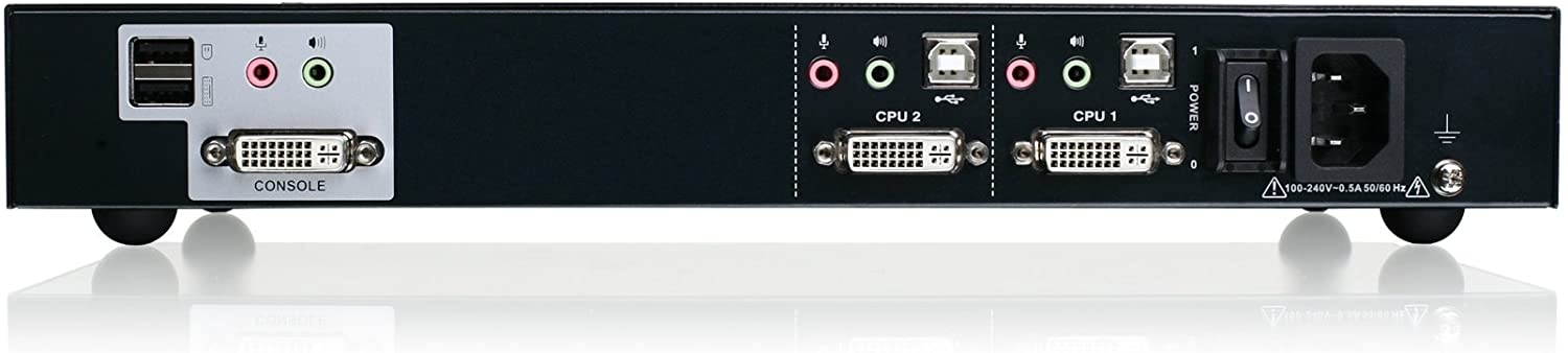 IOGEAR 2-Port Dual-Link DVI Secure KVM Switch