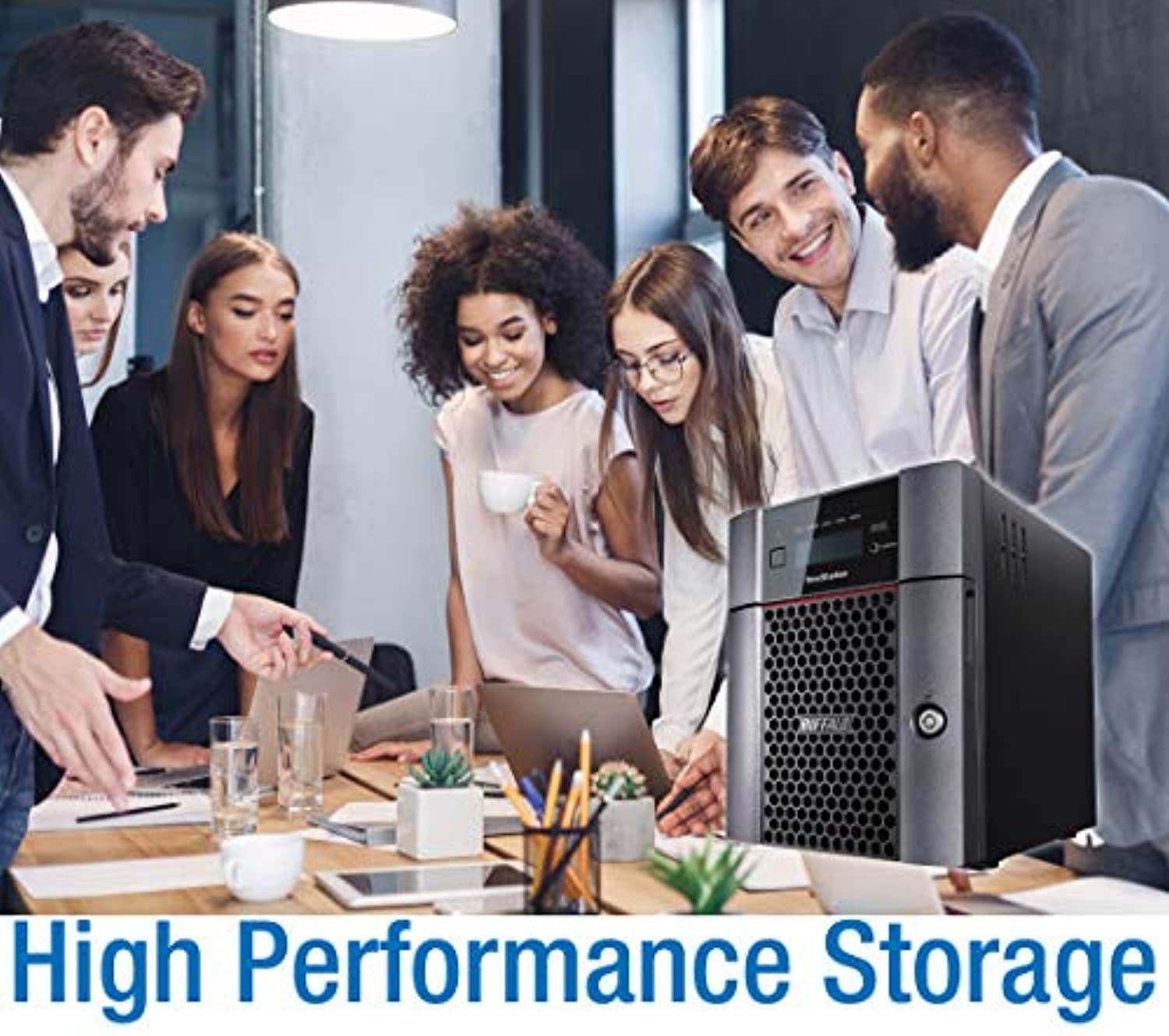 BUFFALO TeraStation WS5220DN Windows Storage Server 2016 Desktop 4TB NAS Hard Drives Included (WS5220DN04W6) (WS5220DN04W6)