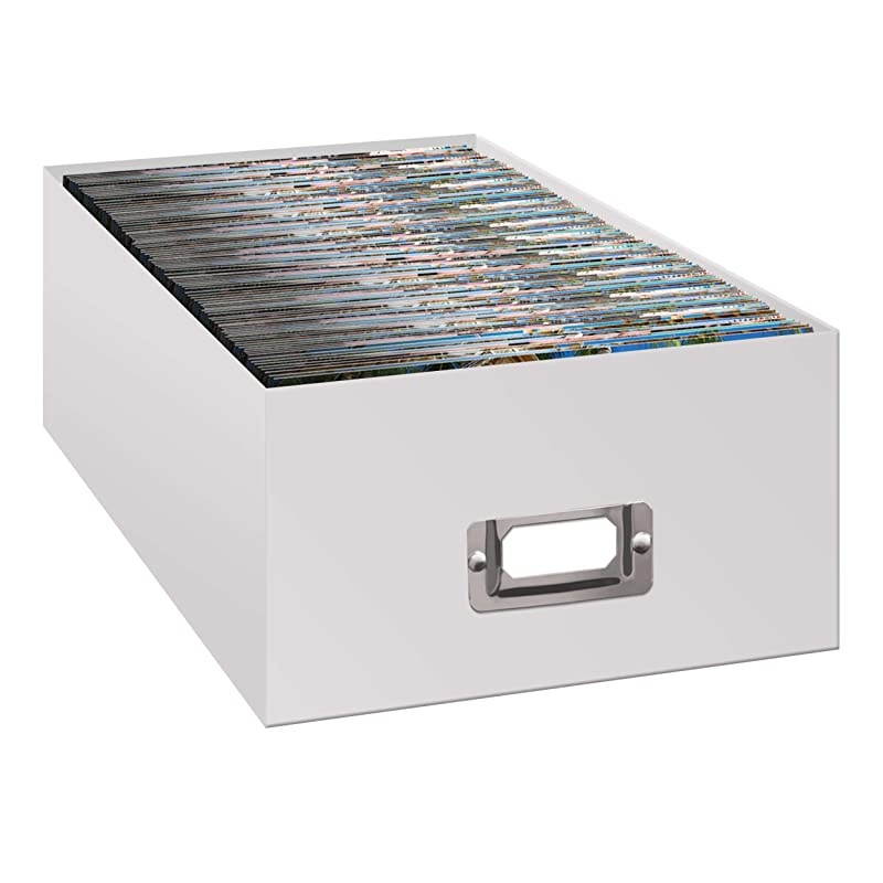 B1C Photo Storage Box Crafter White