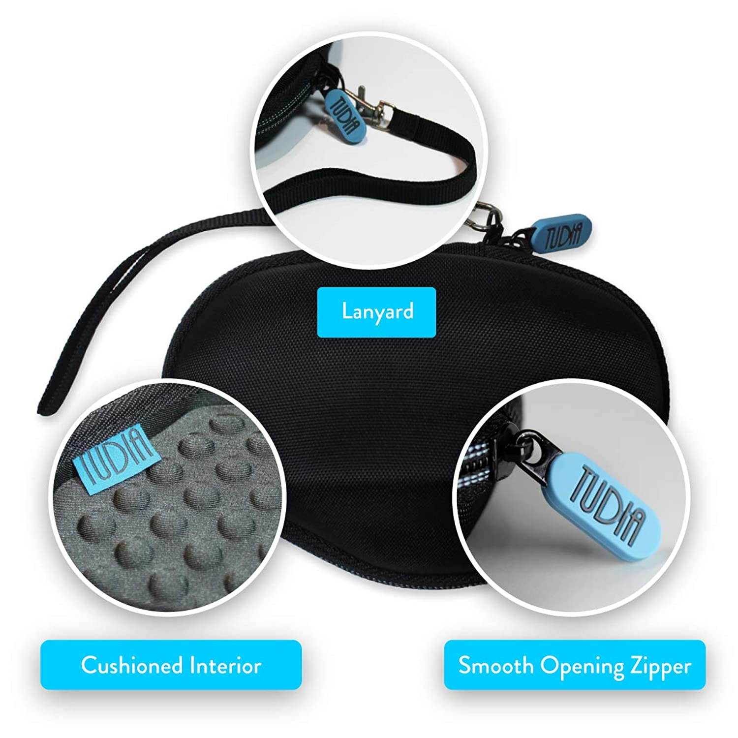 TUDIA EVA Case Compatible with Logitech G602 Lag-Free Wireless Gaming Mouse, Hard Travel Shockproof Storage Case for Gaming Mouse