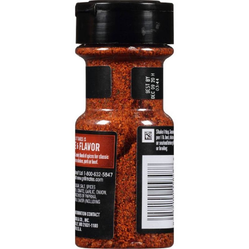 McCormick Grill Mates Gluten Free Barbecue Seasoning - 3oz