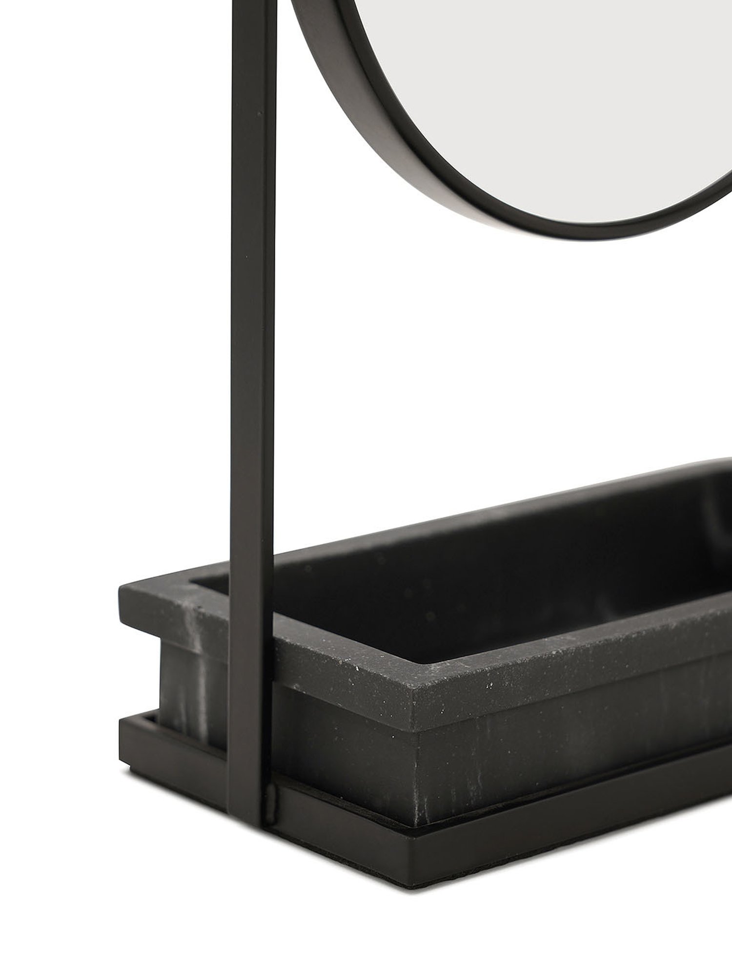 Pure Home and Living Black Metal Mirrors