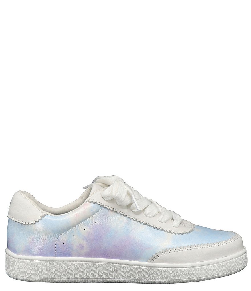 Splendid Freya Tie-Dye Leather Lace-Up Sneakers