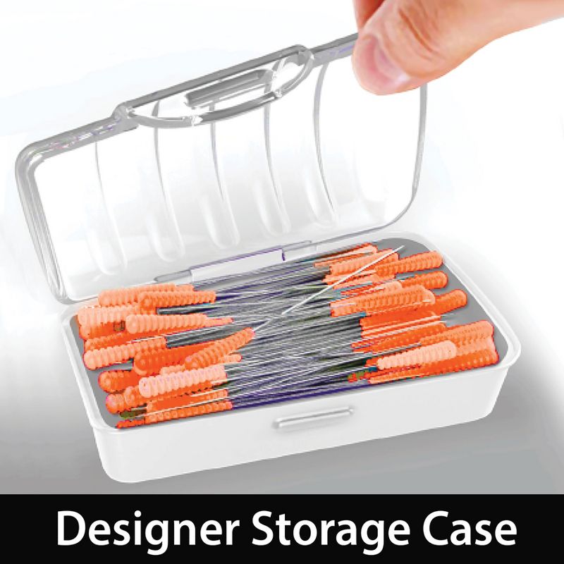 Taylor Seville Magic Pins - Silk Fine-Peach Orange 50/Pkg