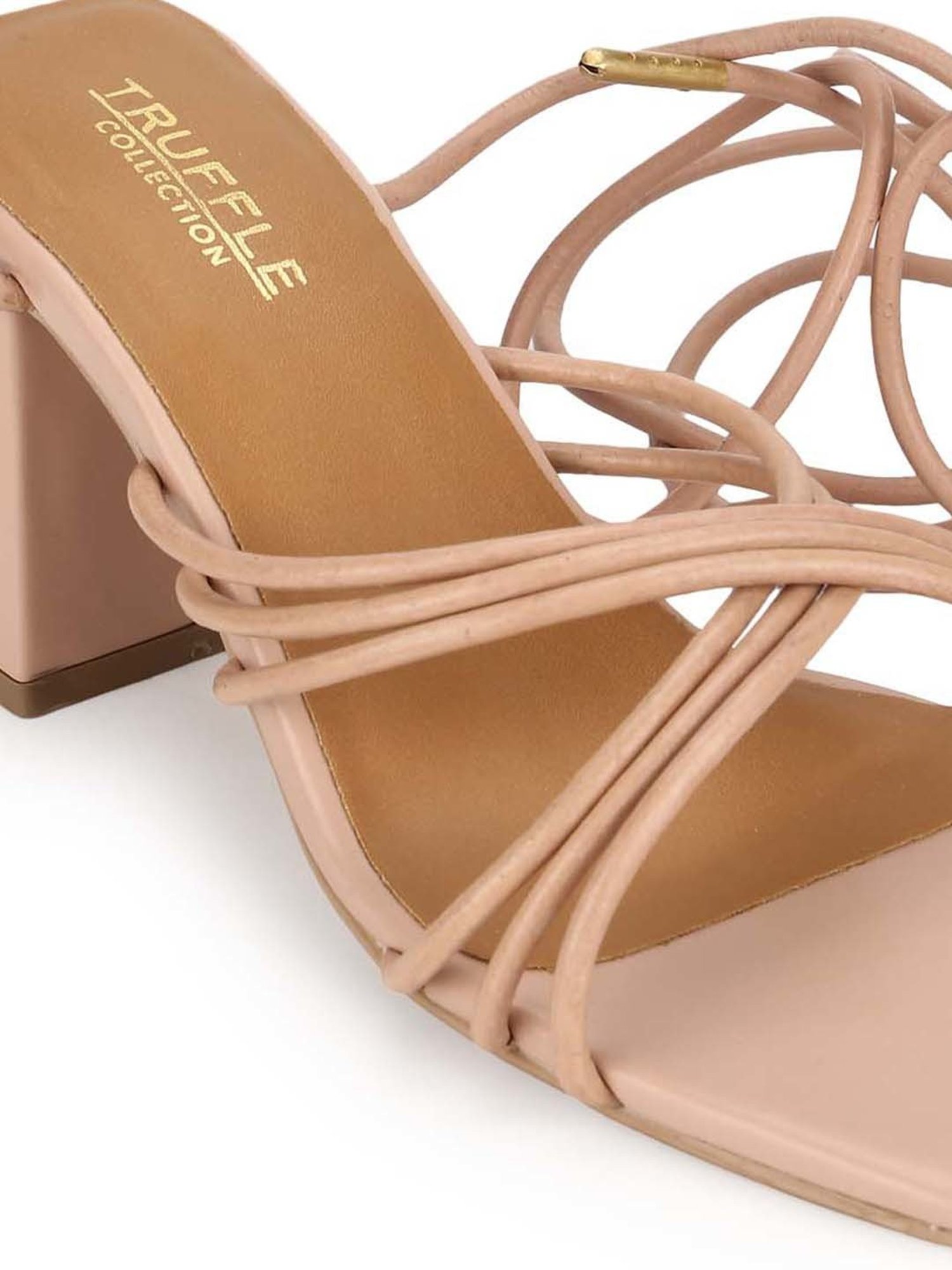 Truffle Collection Women's Nude Gladiator Sandals