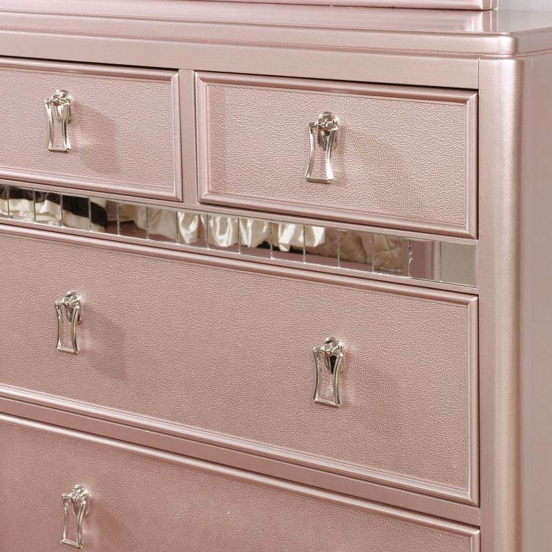 Coleman 7 Drawer Dresser Rose Gold - HOMES: Inside + Out