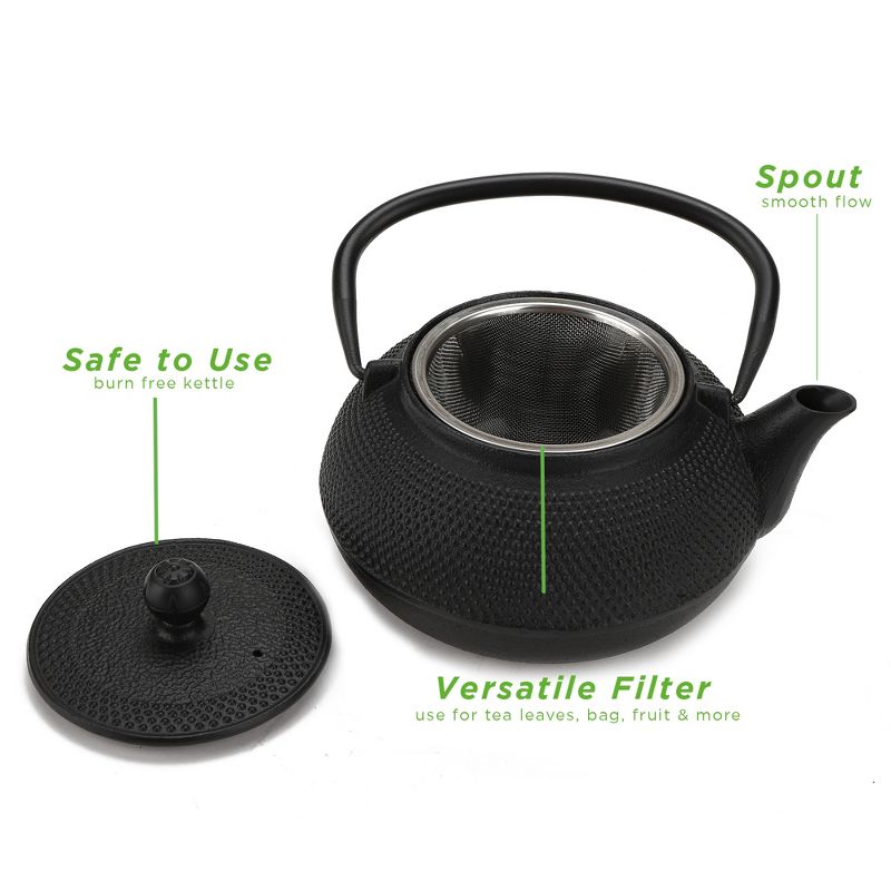 Mr. Coffee 2 Quart Stainless Steel Whistling Tea Kettle with Nylon Handle