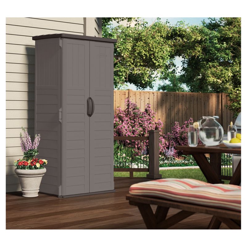 6'x 5.5' Everett Storage Shed Beige - Suncast