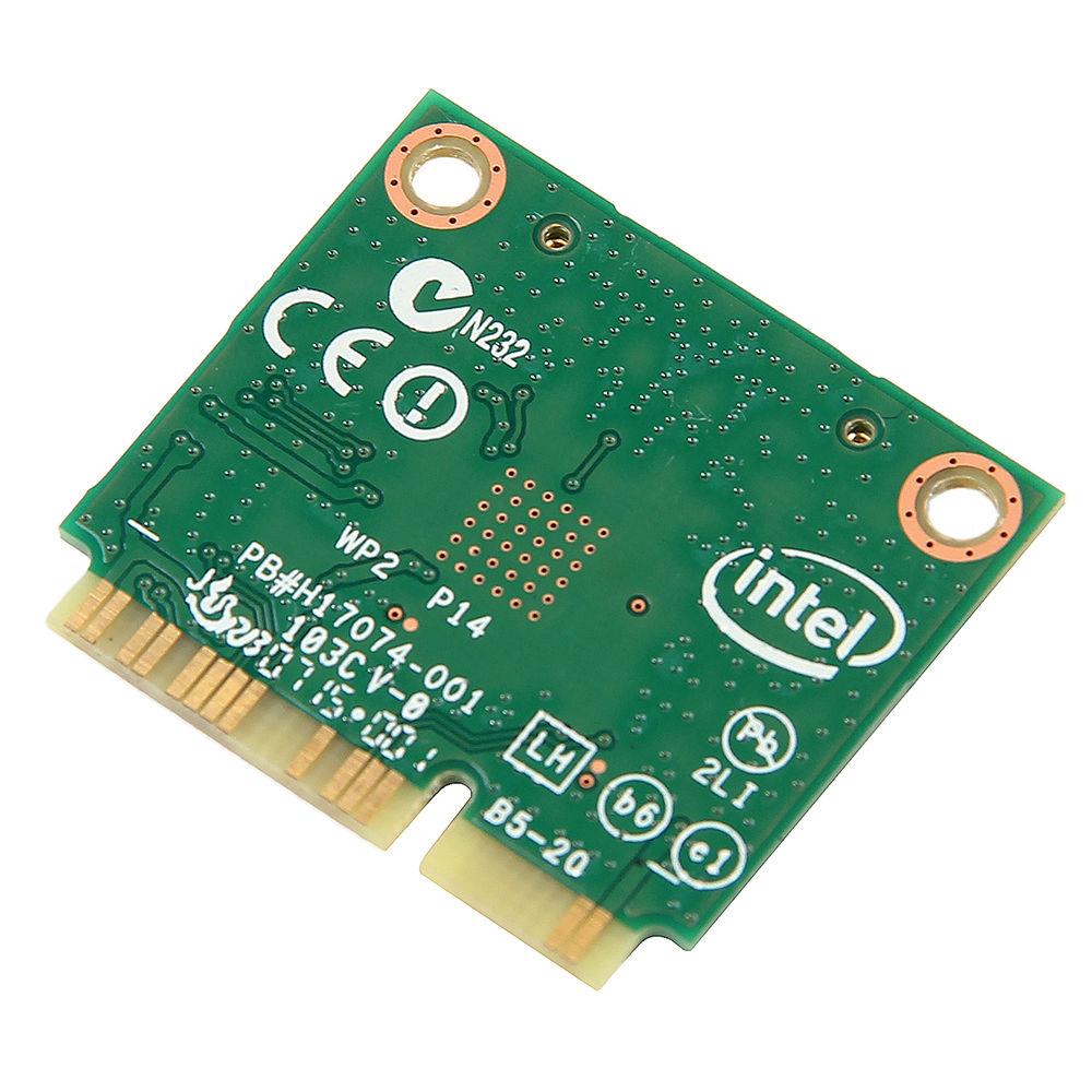 Intel Wireless-AC 7260 7260HMW 802.11AC Dual Band BT4.0 PCIe Half Mini Wifi Card