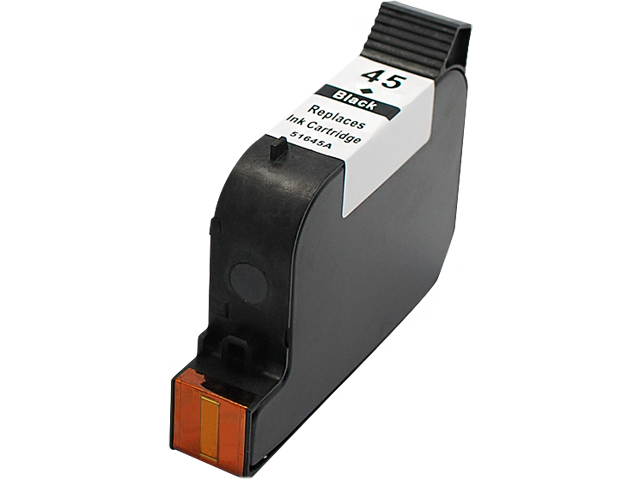 Green Project Inc. Compatible Black Ink Cartridge (Alternative for HP 45/51645A)