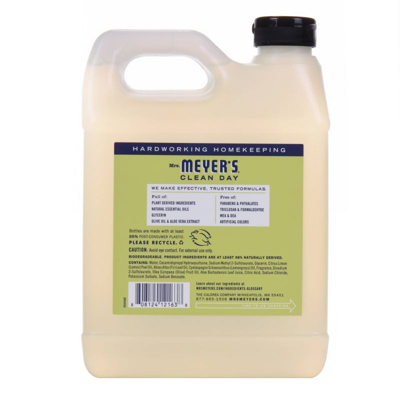 Mrs. Meyer's Lemon Verbena Liquid Hand Soap Refill - 33 fl oz