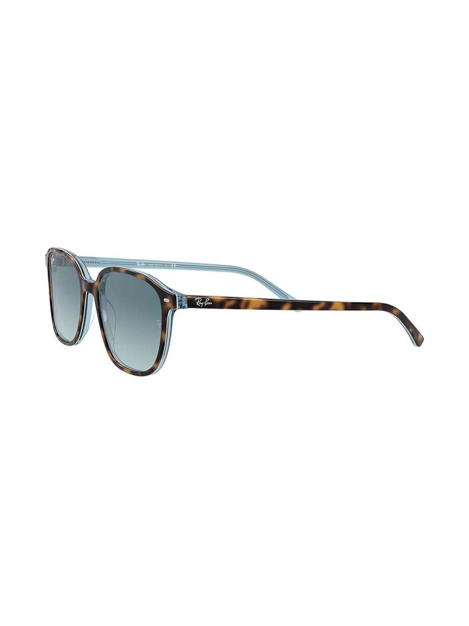 RAY-BAN Unisex Gradient Blue Lens Square Sunglasses - 0RB219313163M51