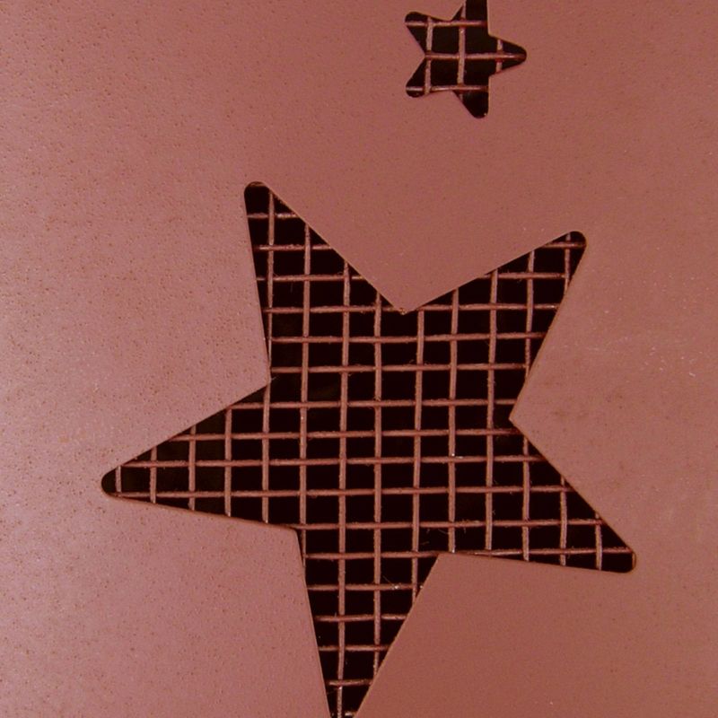 43" Super Sky Stars and Moon Wood Burning Fire Pit - Clay - Landmann