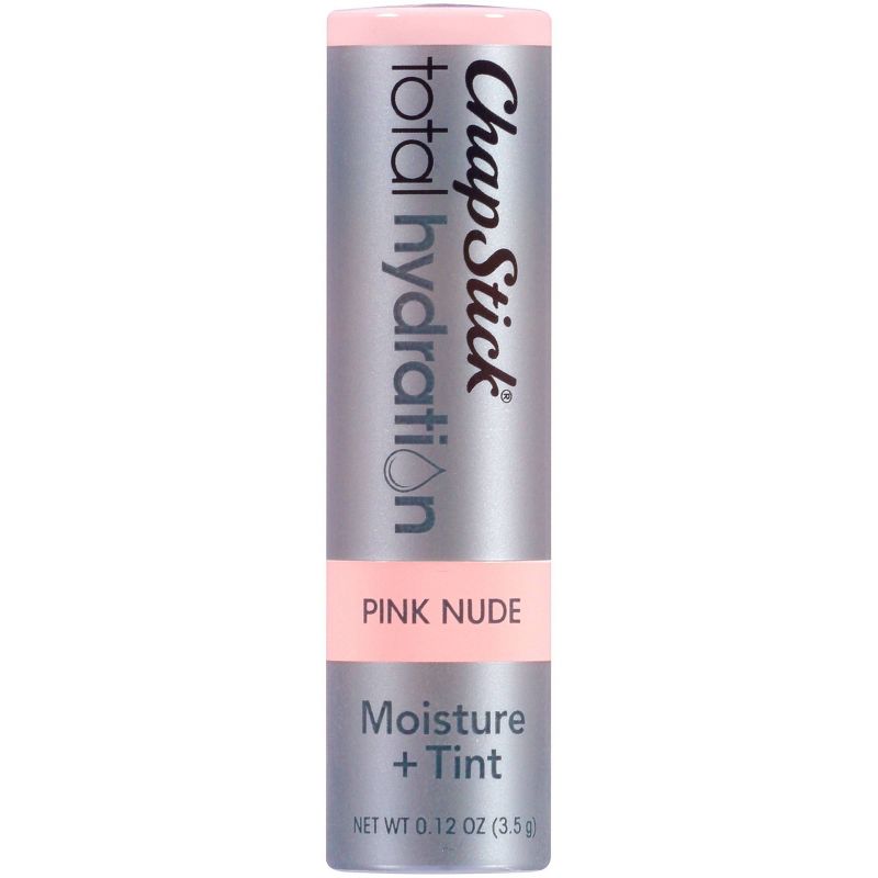 Chapstick Total Hydration Tinted Lip Balm - Pink Nude - 0.12oz