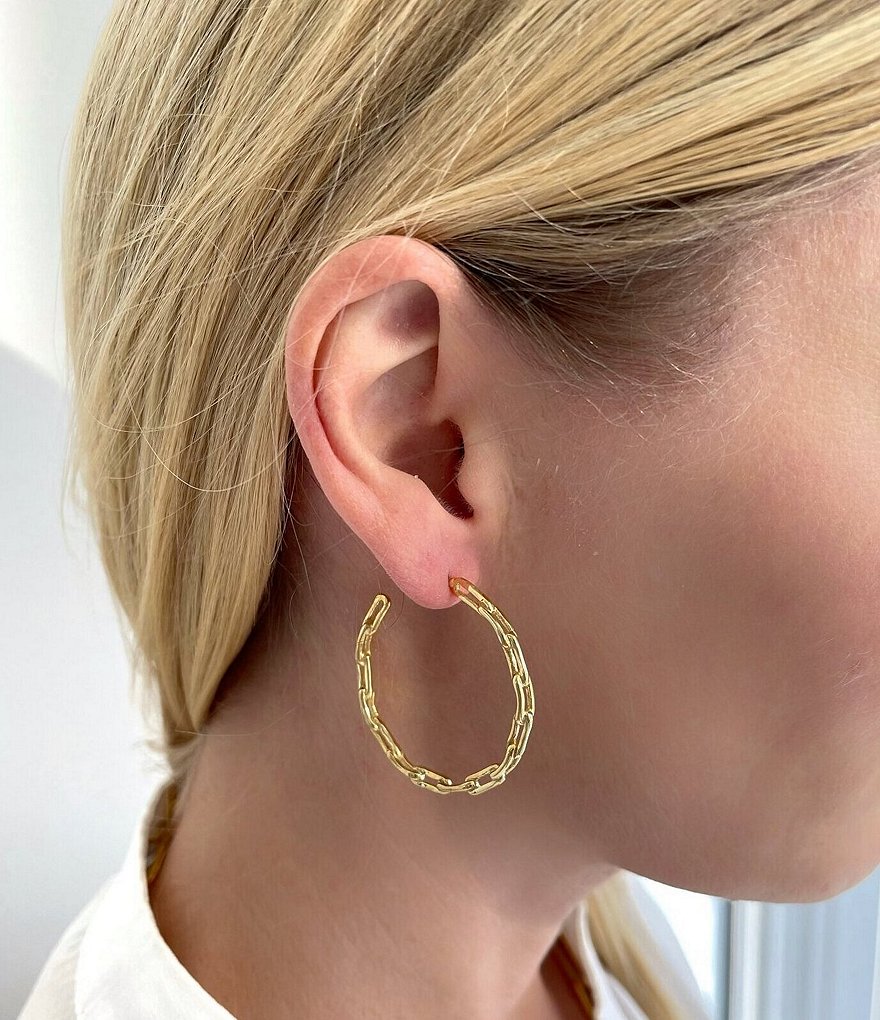 With Love Darling Mia Link Hoop Earring