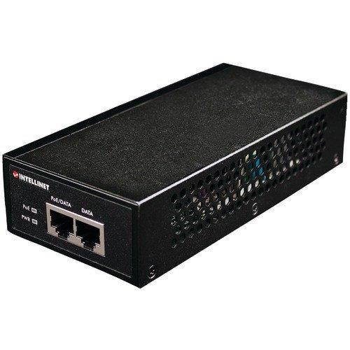 Intellinet 560566 Intellinet 1-Port Gigabit High-Power PoE+ Injector - IEEE 802.3at/af compliant injector with 1 x30 watt port