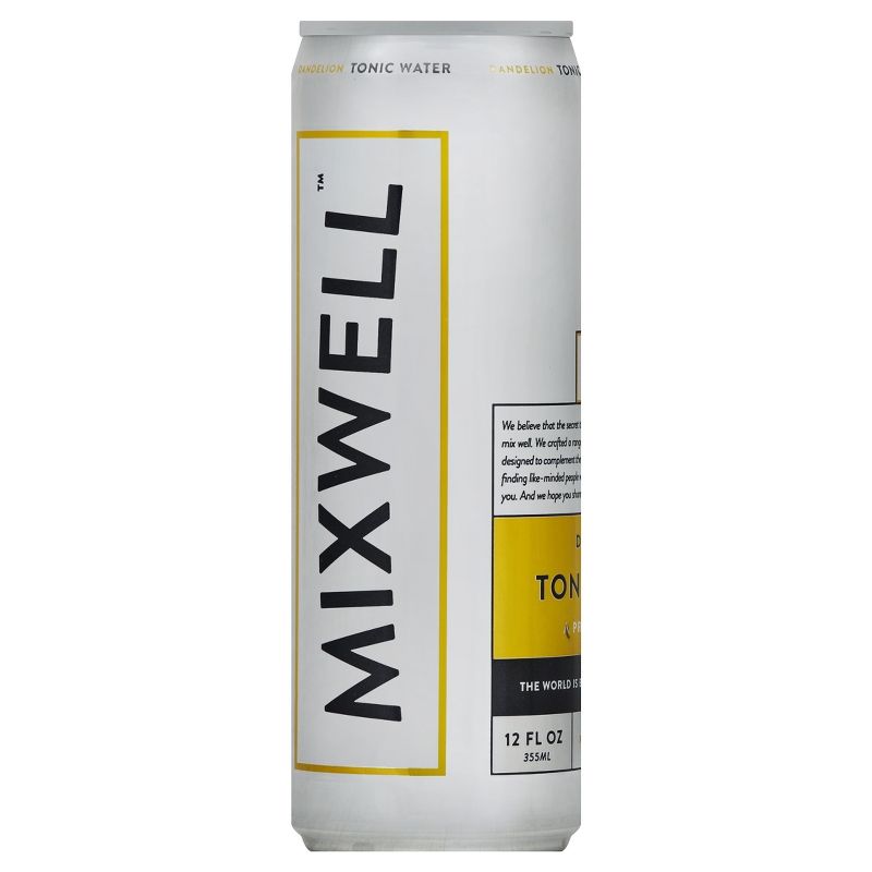 Mixwell Dandelion Tonic Water - 12 fl oz Can