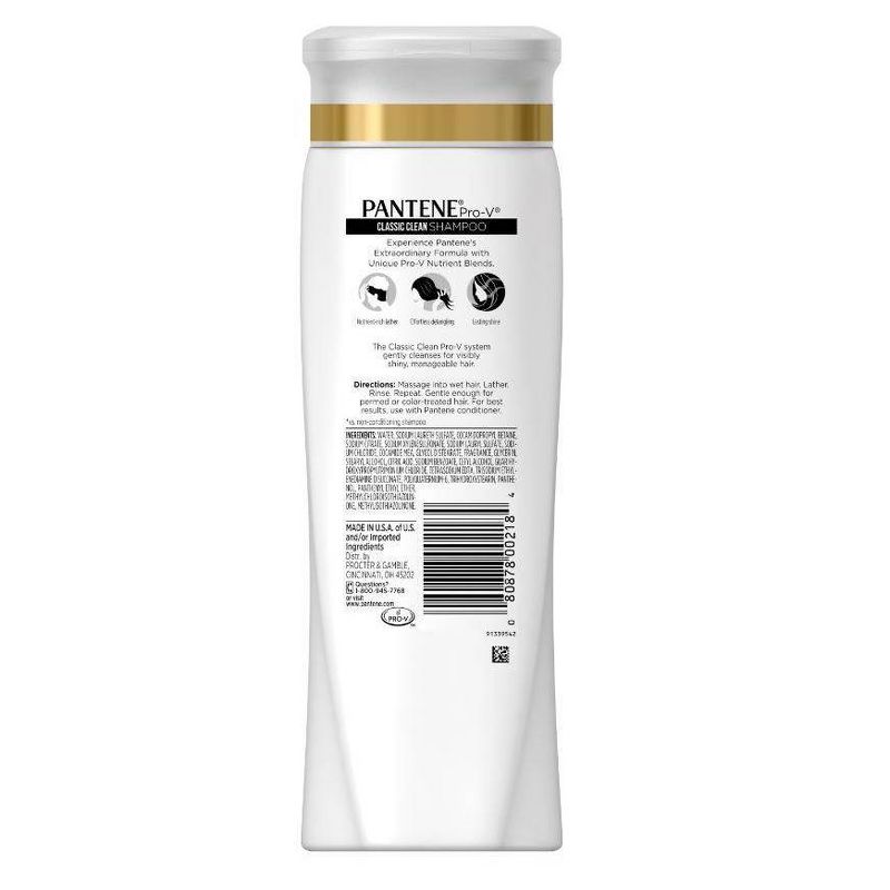 Pantene Classic Clean Shampoo - 12.6 fl oz