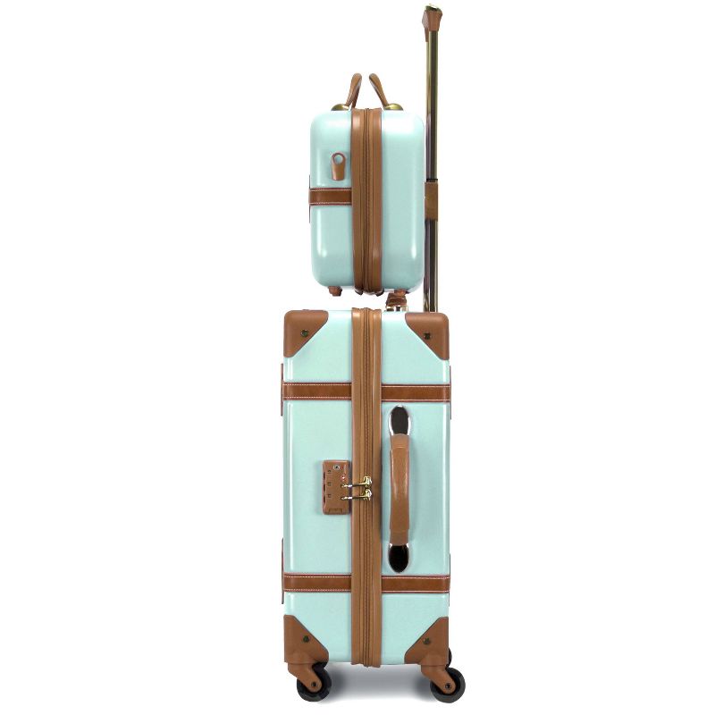 Chariot Travelware CH-505 2pc Luggage Set - Mint