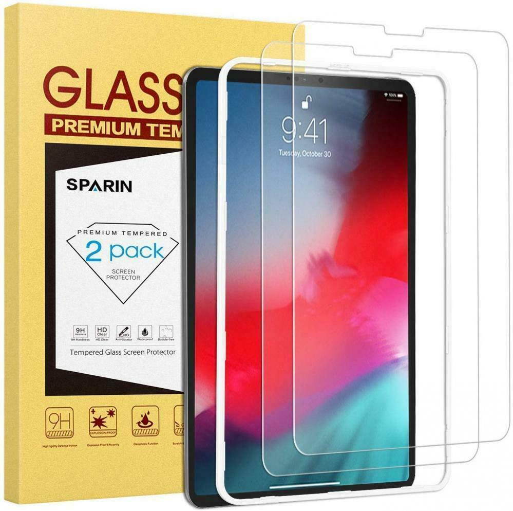 SPARIN [2 Pack] Screen Protector for iPad Pro 11, Tempered Glass Screen...