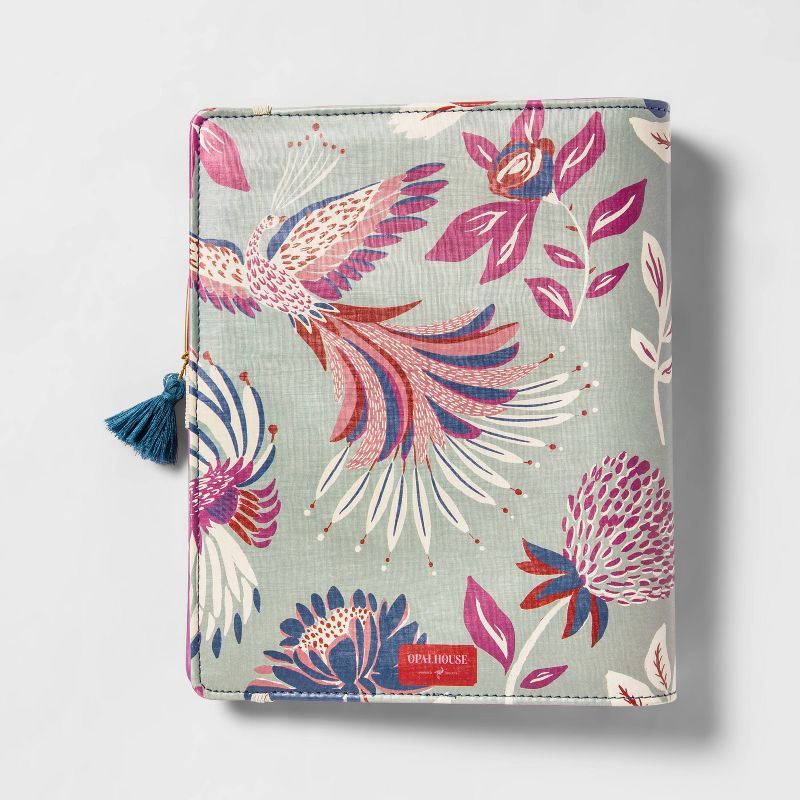 2021 Binder Planner 9.75" x 7.75" Bird Floral - Opalhouse™