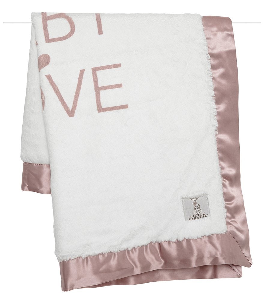 Little Giraffe Luxe&trade; Baby LOVE Blanket