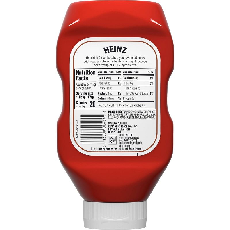 Heinz Simply Heinz Tomato Ketchup - 31oz