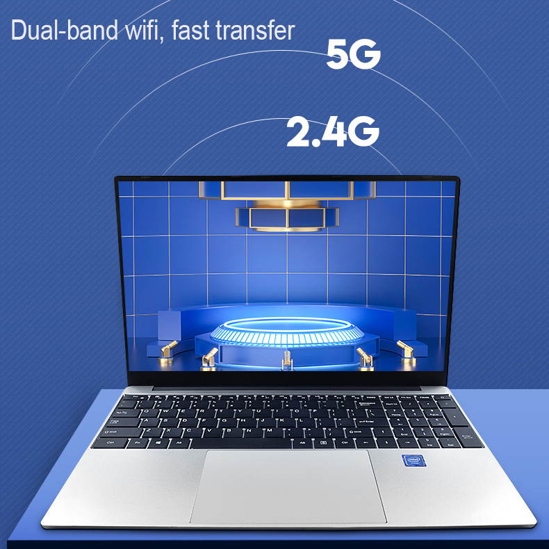 Lemonra Laptop Intel Core i5 4200u Integrated Core Graphics 15.6" Full 1920*1080 HD Display IPS Screen, 8GB DDR3, Windows 10 Ultrabook Support M.2 SSD Laptop Backlight Keyboard