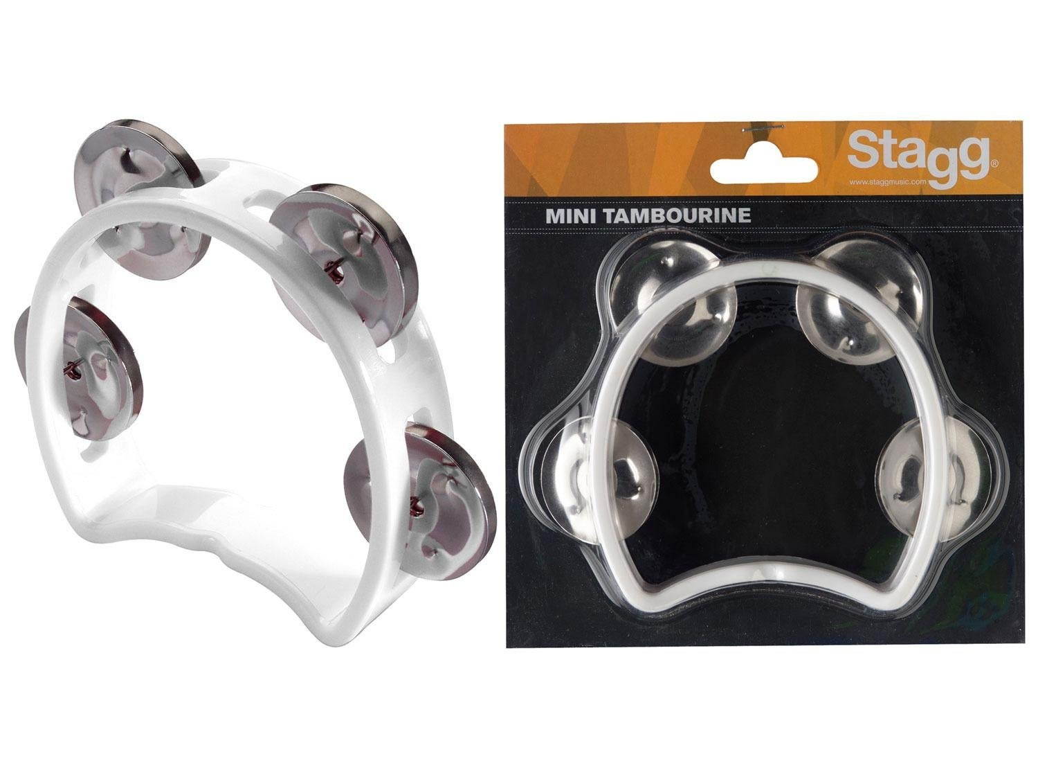 Stagg Tab Mini White Tambourine