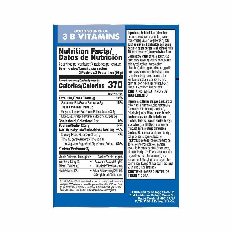 Kellogg's Pop-Tarts Frosted Strawberry Pastries - 12ct/20.31oz