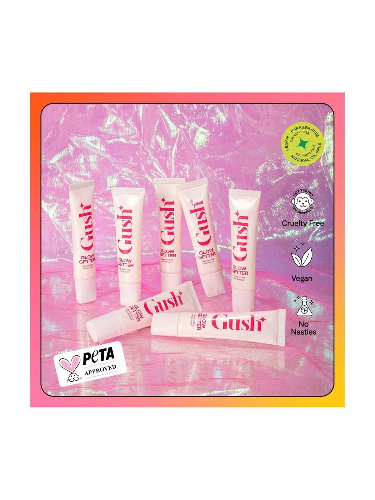 Gush Glow Getter- Illuminating Moisturiser Cloud Pink - 30 ml