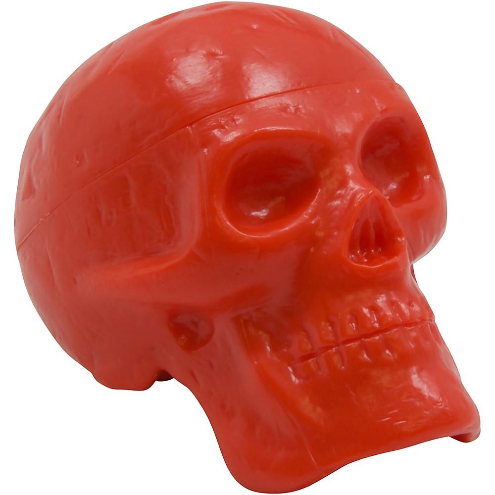 Trophy Beadbrain Skull Rhythm Shaker Red