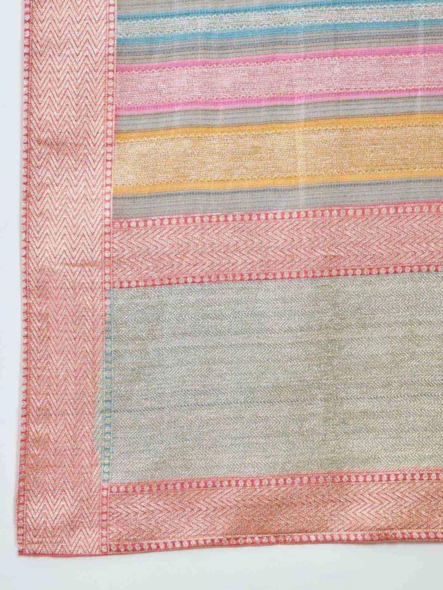 Soch Powder Blue Embroidered Unstitched Dress Material