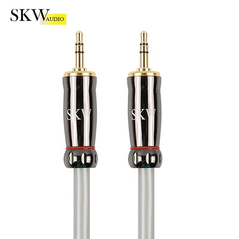 Audiophiles AUX Cable 35mm Male to Male with OD 68mm Stereo Audio Cable for SubwooferHome Theater and More 164ft5MPVC