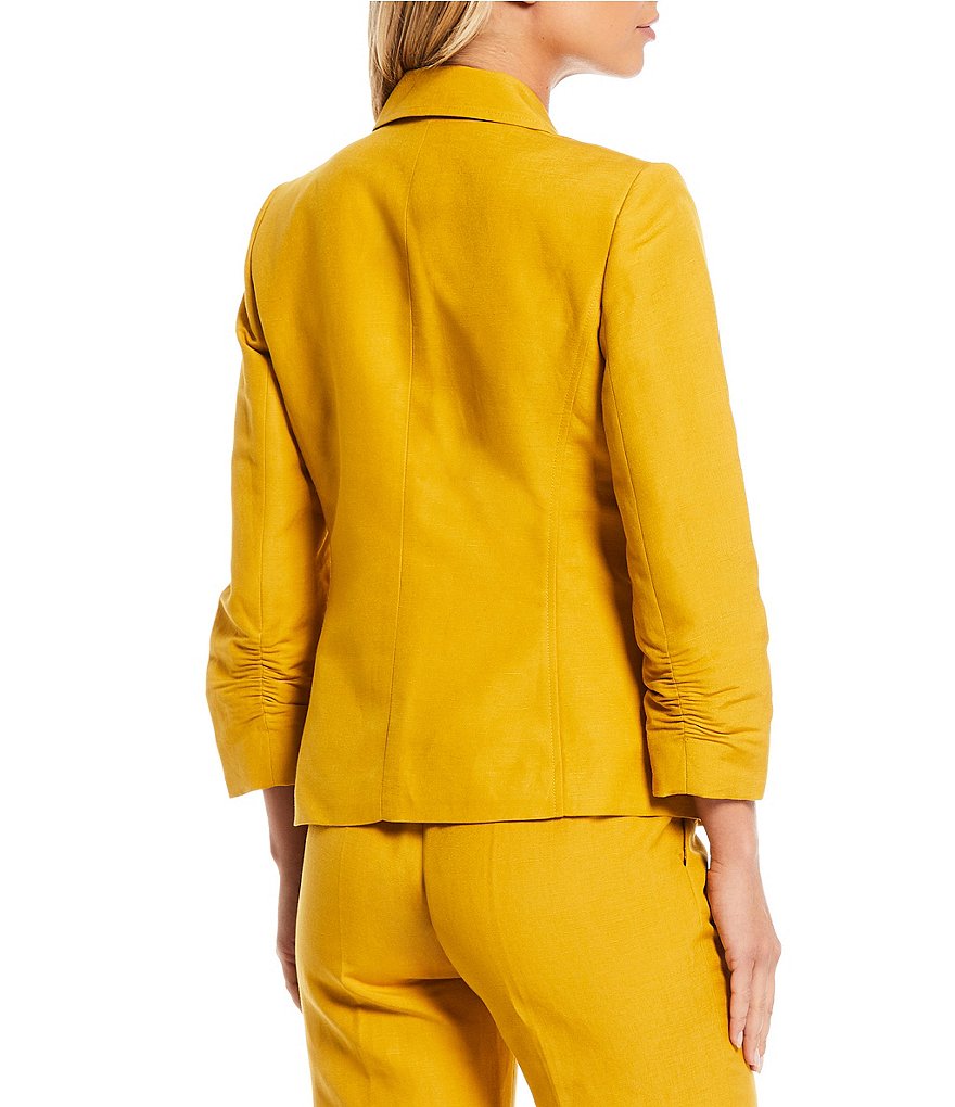 Kasper Linen Blend One Button Jacket