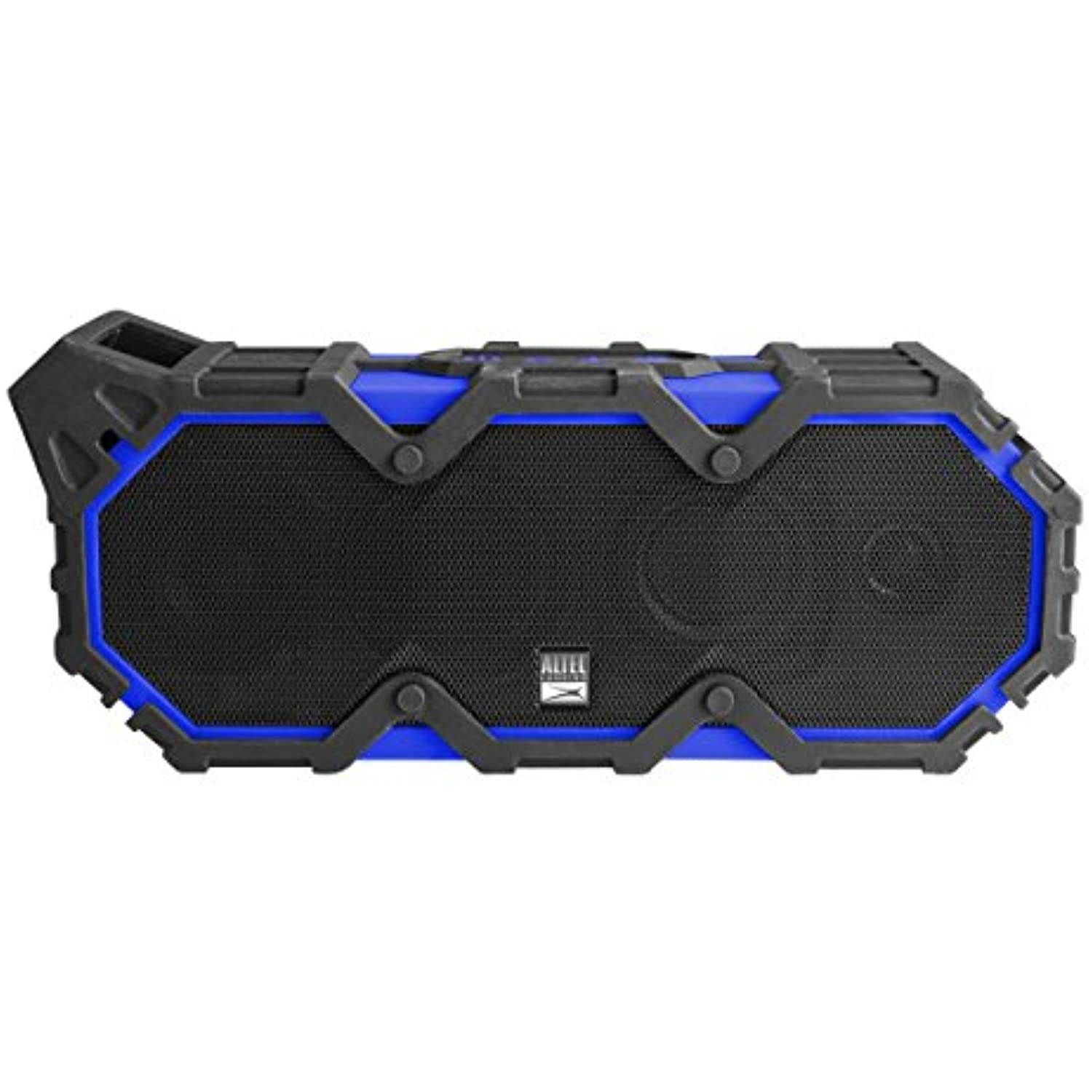 Altec Lansing IMW888-SBLUE Super Lifejacket Rugged Waterproof Bluetooth Speaker, Water Resistant, Multiple Pairing Of Speakers, Built-In Lithium Battery, Aluminum Exterior, Blue