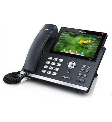 IP 480G Phone Black Renewed Power Supply Not Included