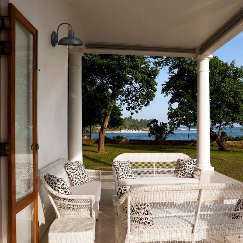 Donahue Outdoor Indoor Wall Sconce Matte Black - Globe Electric