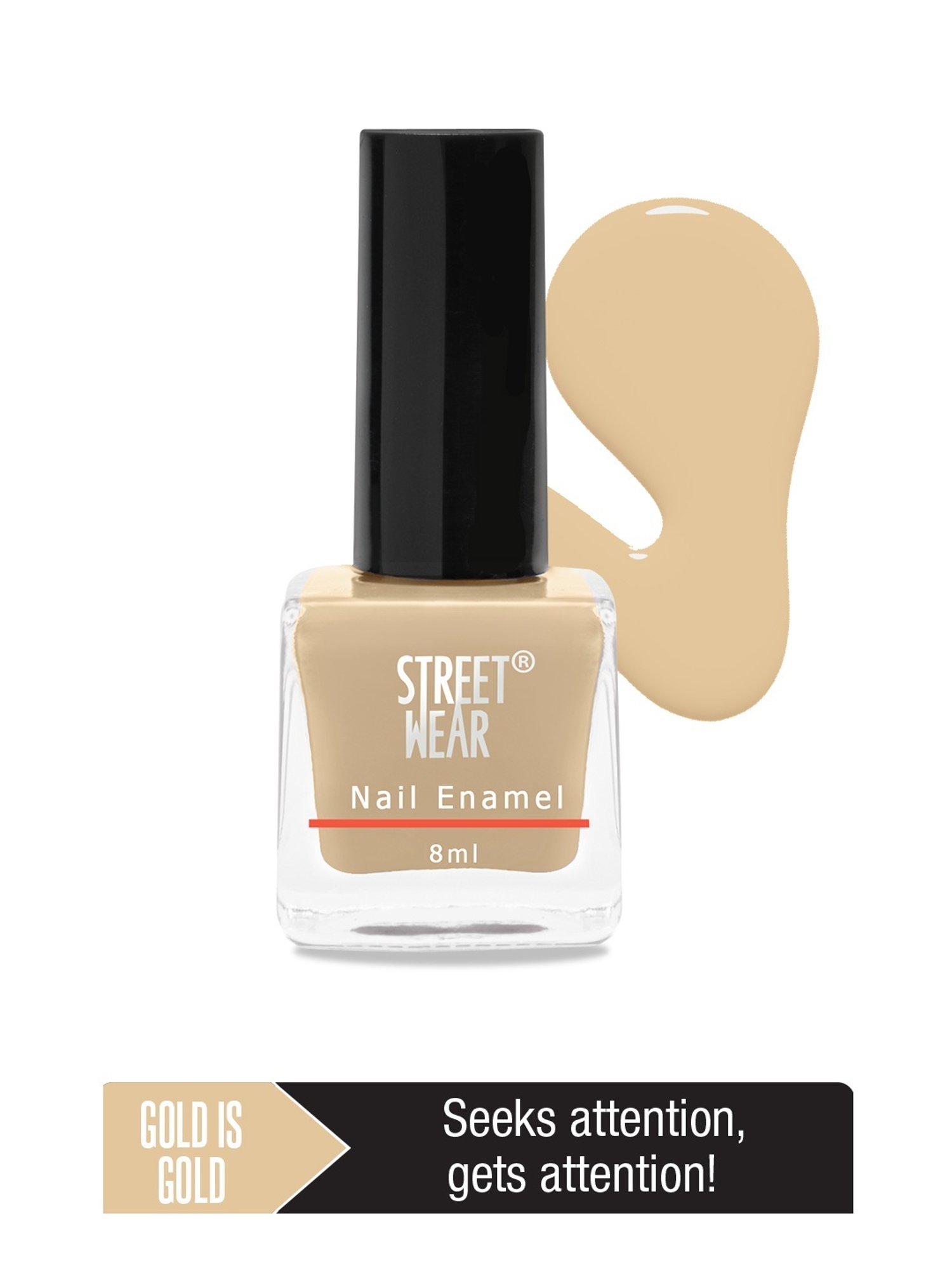 Street Wear Gloss Nail Enamel Gold is Gold - 8 ml