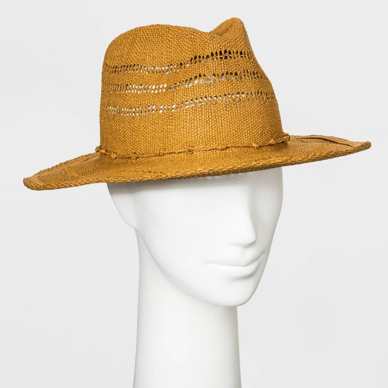 Women's Straw Rancher Hat - Universal Thread™ Brown