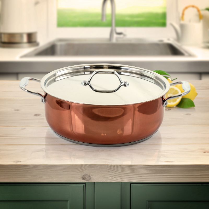 Tramontina Gourmet Induction 24 qt. Covered Stock Pot