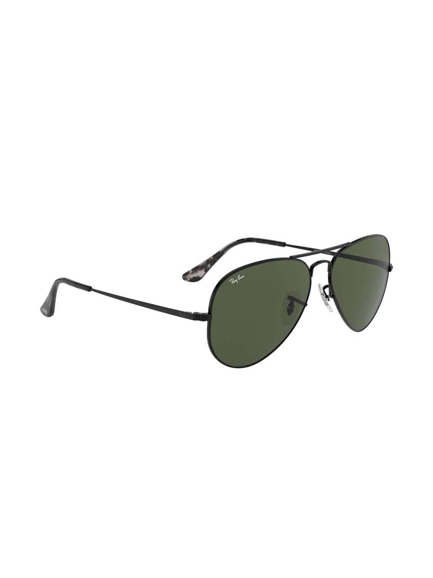 RAY-BAN Unisex UV Protected Green Lens Pilot Sunglasses - 0RB368991483155