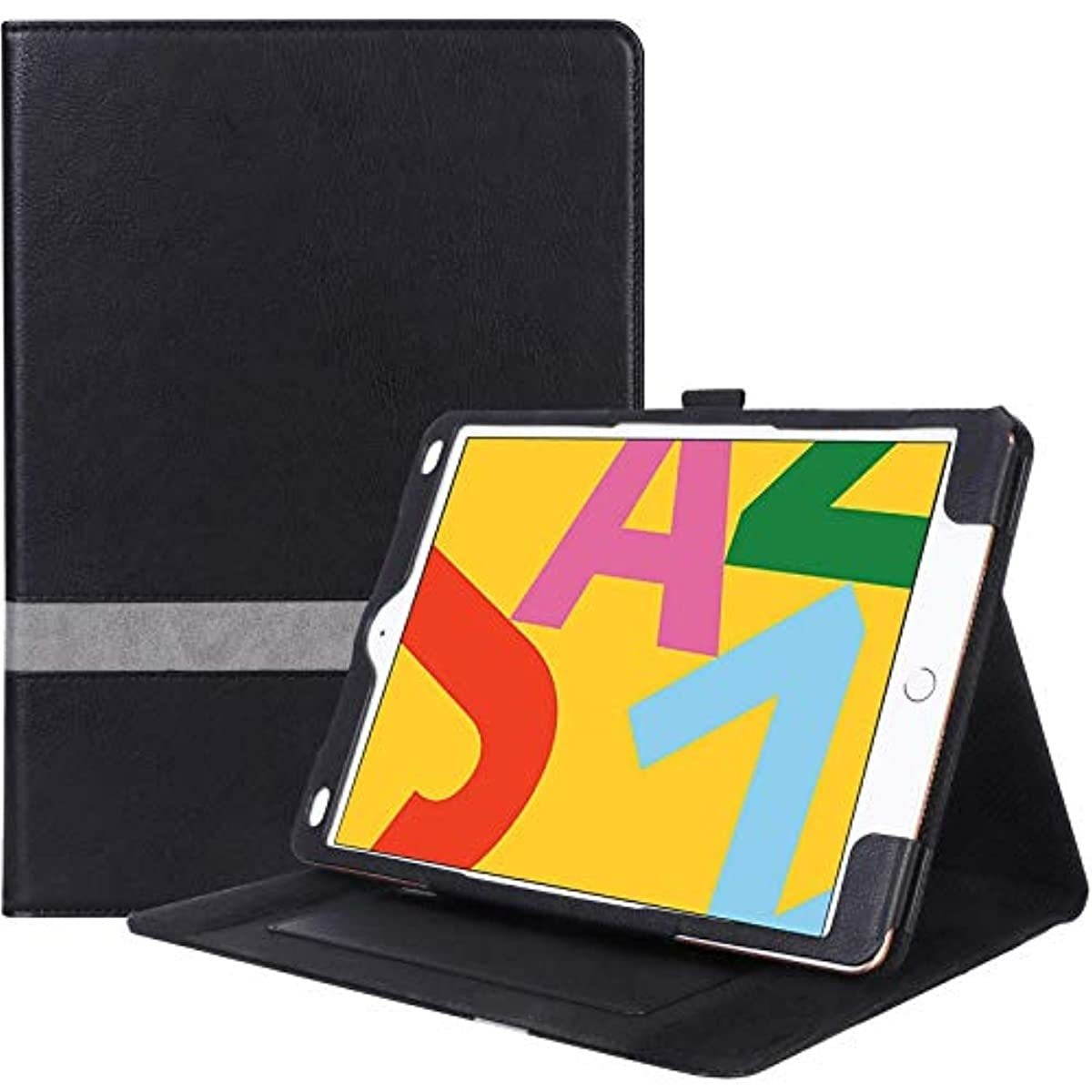 ProCase iPad 10.2 Case 2020 iPad 8th Generation / 2019 iPad 7th Generation Case Bundle with Leather Stand Folio Cover Case with Multi-Angle Viewing and Pencil Holder for 10.2" iPad 8th Gen / 7th Gen