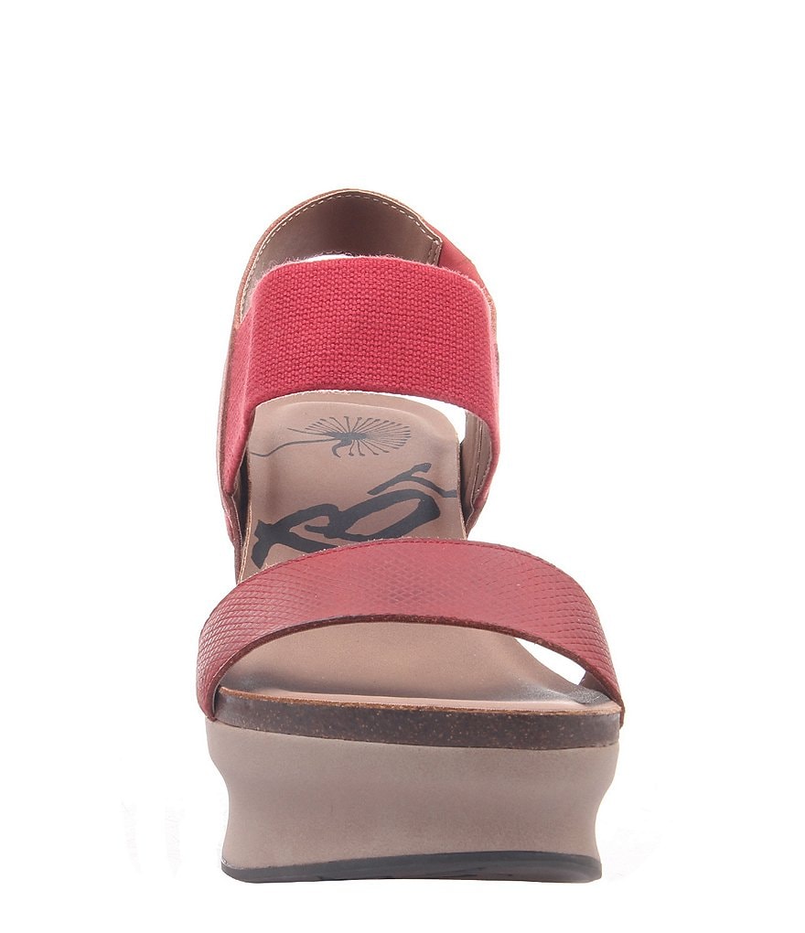 OTBT Bushnell Leather Platform Wedges