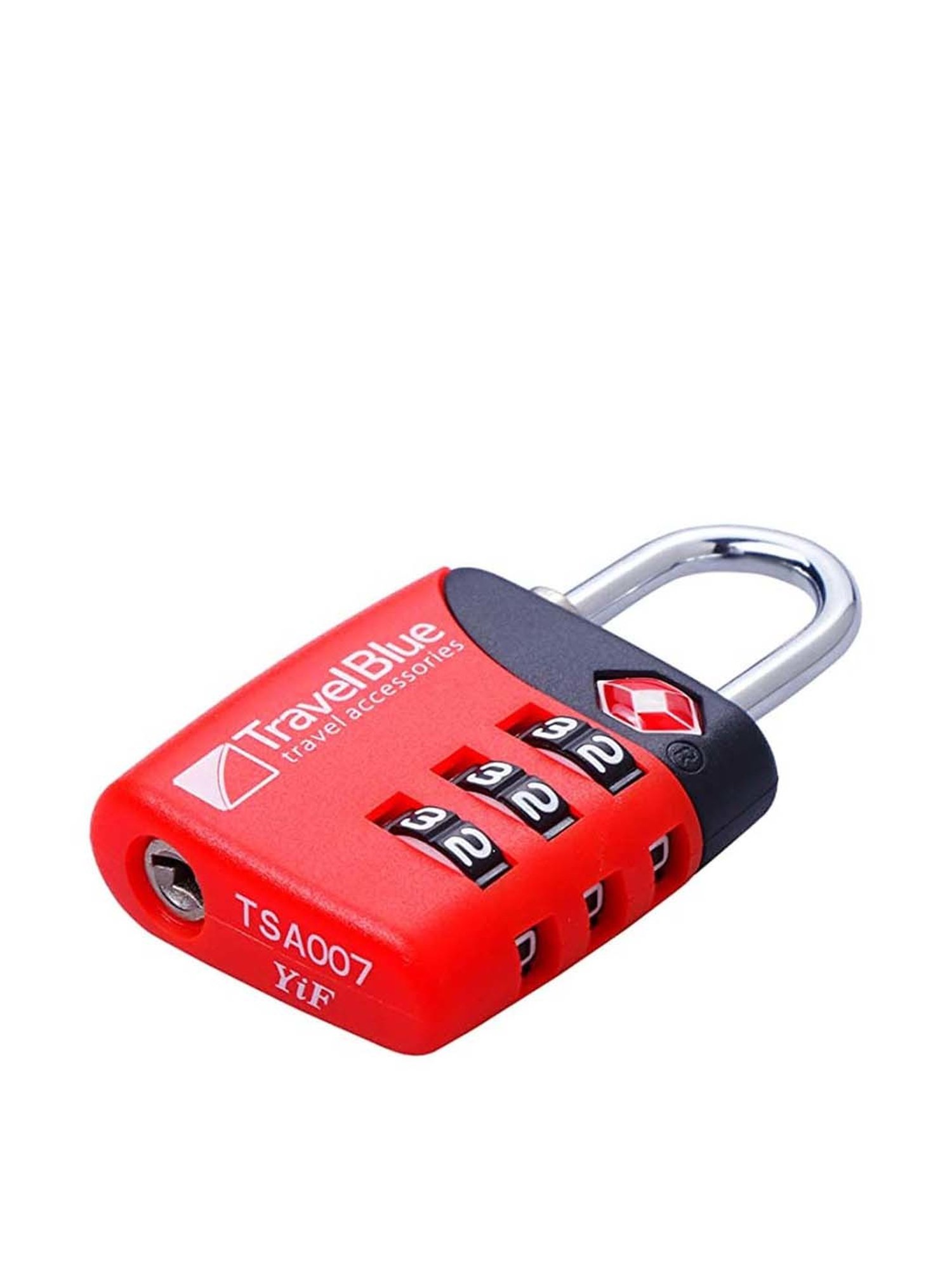 Travel Blue Red TSA Lock