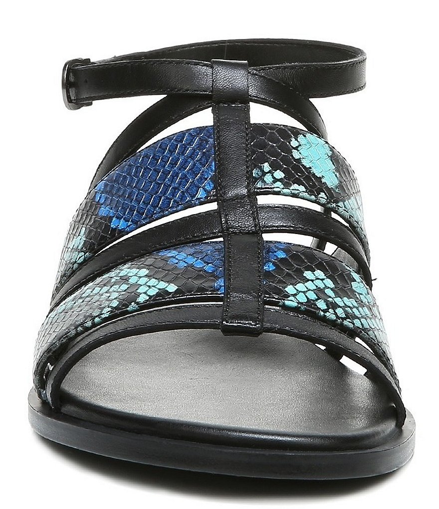 Naturalizer Fianna Snake Print Leather Sandals