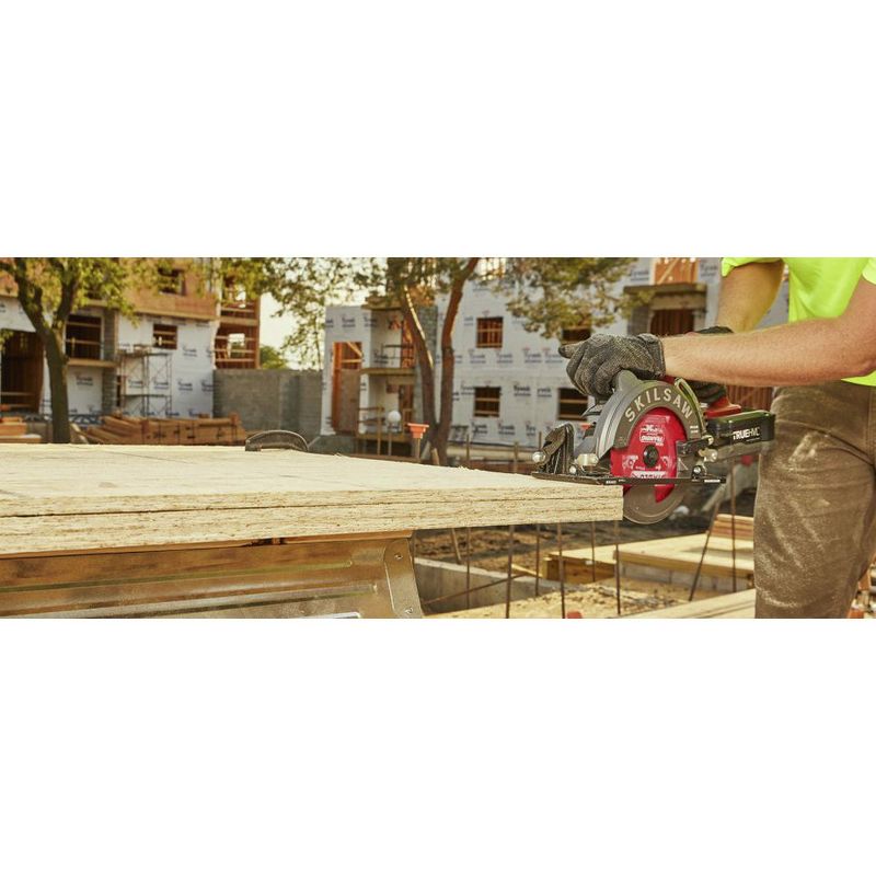 SKILSAW SPTH77M-12 TRUEHVL Worm Drive Lithium-Ion 7-1/4 in. Cordless Saw Kit with 24-Tooth Diablo Carbide Blade (5 Ah)